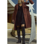 Manteau lize rose