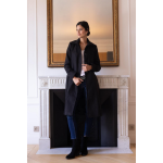 Manteau long grand col ange noir Manteau long grand col ange noir
