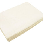 Drap de bain micro - coton 600 gr / m uni ivoire