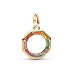 Mdaillon arc - en - ciel pandora me