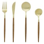 Mnagre ida 24 pices marron