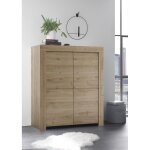 Meuble 4 portes en bois firenze décor chene Meuble 4 portes en bois firenze décor chene