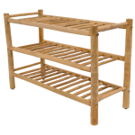 Le meuble d'entre bandung 3 tagres design scandinave et sa structure en bois