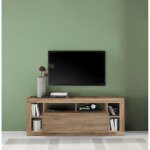 Meuble tv 1 porte panneaux de particules
