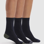 Mi - chaussette coton style pointes et talons colors