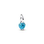 Mini dangle coeur turquoise 793827c01
