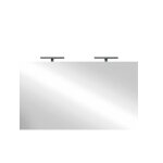 Miroir avec 2 led largeur 120 cm
