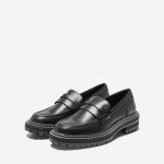 Mocassins bout en amande noir