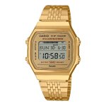 Montre casio dor mixte vintage