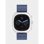Montre chronographe 1972 skysand kelton x chapal 9124432 cuir de box  tannage vgtal, marqu  chaud ...