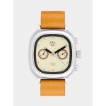 Montre chronographe 1972 skysand kelton x chapal 9124512 cuir de box  tannage vgtal, marqu  chaud ...