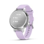 Montre connecté femme garmin lily 2 active, silver, silicone lilas Montre connecté femme garmin lily 2 active, silver, silicone lilas