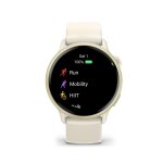 Montre connectée garmin vívoactive 6 - 010 - 02985 - 01 bracelet silicone ivoire Montre connectée garmin vívoactive 6 - 010 - 02985 - 01 bracelet silicone ivoire