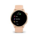 Montre connectée garmin vívoactive 6 - 010 - 02985 - 03 bracelet silicone rose pêche Montre connectée garmin vívoactive 6 - 010 - 02985 - 03 bracelet silicone rose pêche
