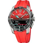 Montre connect�e homme festina - f23000 - 6 bracelet silicone rouge