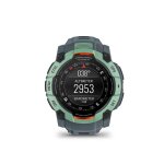 Montre connecte mixte garmin instinct 3 50 mm, amoled - 010 - 03020 - 01 bracelet silicone bleu