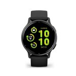 Garmin v�voactive ; 5 010 - 02862 - 10 - bracelet silicone noir - 30. 4 mm