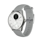 Montre de sant connecte mixte withings scanwatch 2 - wsw 242 white bracelet caoutchouc gris
