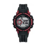 Montre pour enfant tekday 654015 - bracelet silicone noir Montre pour enfant tekday 654015 - bracelet silicone noir