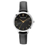 Montre pour femme 034n633 avec bracelet en cuir noir