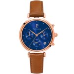 Montre pour femme 083j964 avec bracelet en cuir marron