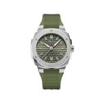 Montre femme alpina alpiner - al - 220k2ae6 bracelet caoutchouc kaki