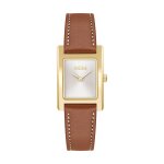 Montre femme boss lucy - 1502741 bracelet cuir marron