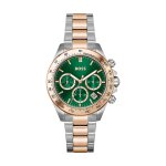 Montre femme boss novia - 1502762 bracelet acier dor rose
