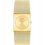 Montre femme calvin klein montres ck pulse - 25100062 bracelet acier dor