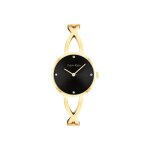 Montre femme calvin klein montres sculpted embrace - 25100059 bracelet acier doré Montre femme calvin klein montres sculpted embrace - 25100059 bracelet acier doré