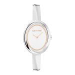 Montre femme calvin klein montres twisted bezel - 25100055 bracelet acier argent Montre femme calvin klein montres twisted bezel - 25100055 bracelet acier argent