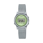 Montre femme casio - la700wem - 3aef bracelet acier argent