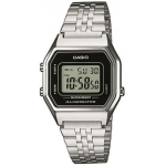 Montre femme casio vintage la680wea - 1ef - bracelet acier argent