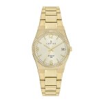 Montre femme certus 630611 bracelet acier dor