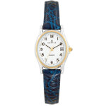 Montre femme certus 645328 - bracelet cuir bleu