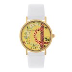 Montre femme christian lacroix montres spring labyrinth - clw907 bracelet cuir blanc Montre femme christian lacroix montres spring labyrinth - clw907 bracelet cuir blanc