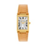 Montre femme clyda laure - cla823dar bracelet cuir marron