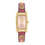 Montre femme coach cadie - 14504117 bracelet cuir rose
