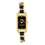 Montre femme coach cadie - 14504281 bracelet cuir noir
