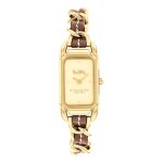 Montre femme coach cadie - 14504282 bracelet cuir marron
