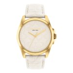 Montre femme coach greyson - 14504141 bracelet cuir blanc