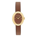 Montre femme coach sammy - 14504426 bracelet acier marron