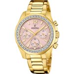 Montre femme festina boyfriend collection - f20609 - 4 bracelet acier dor
