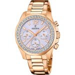 Montre femme festina boyfriend collection - f20639 - 9 bracelet acier doré rose Montre femme festina boyfriend collection - f20639 - 9 bracelet acier doré rose