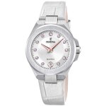 Montre femme festina mademoiselle - f20701 - 1 bracelet cuir blanc Montre femme festina mademoiselle - f20701 - 1 bracelet cuir blanc