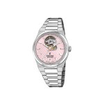 Montre femme festina swiss made automatic - f20054 - 2 bracelet acier argent