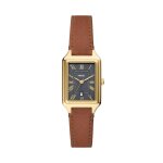Montre femme fossil es5303 - bracelet cuir marron
