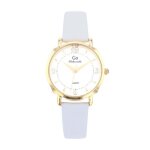 Montre femme go mademoiselle - 699622 bracelet cuir blanc