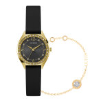 Montre femme guess jubs05081jwygs bracelet silicone noir