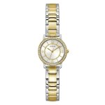 Montre femme guess melody - gw0468l4 bracelet acier bicolore
